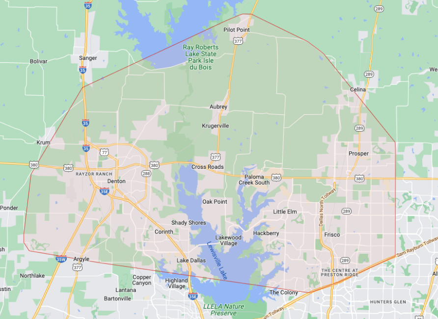 Service Area Map